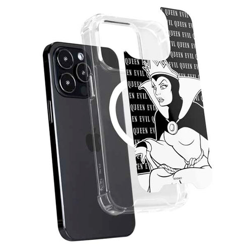 Disney Villains Evil Queen Black and White iPhone 16 Pro MagSafe Case